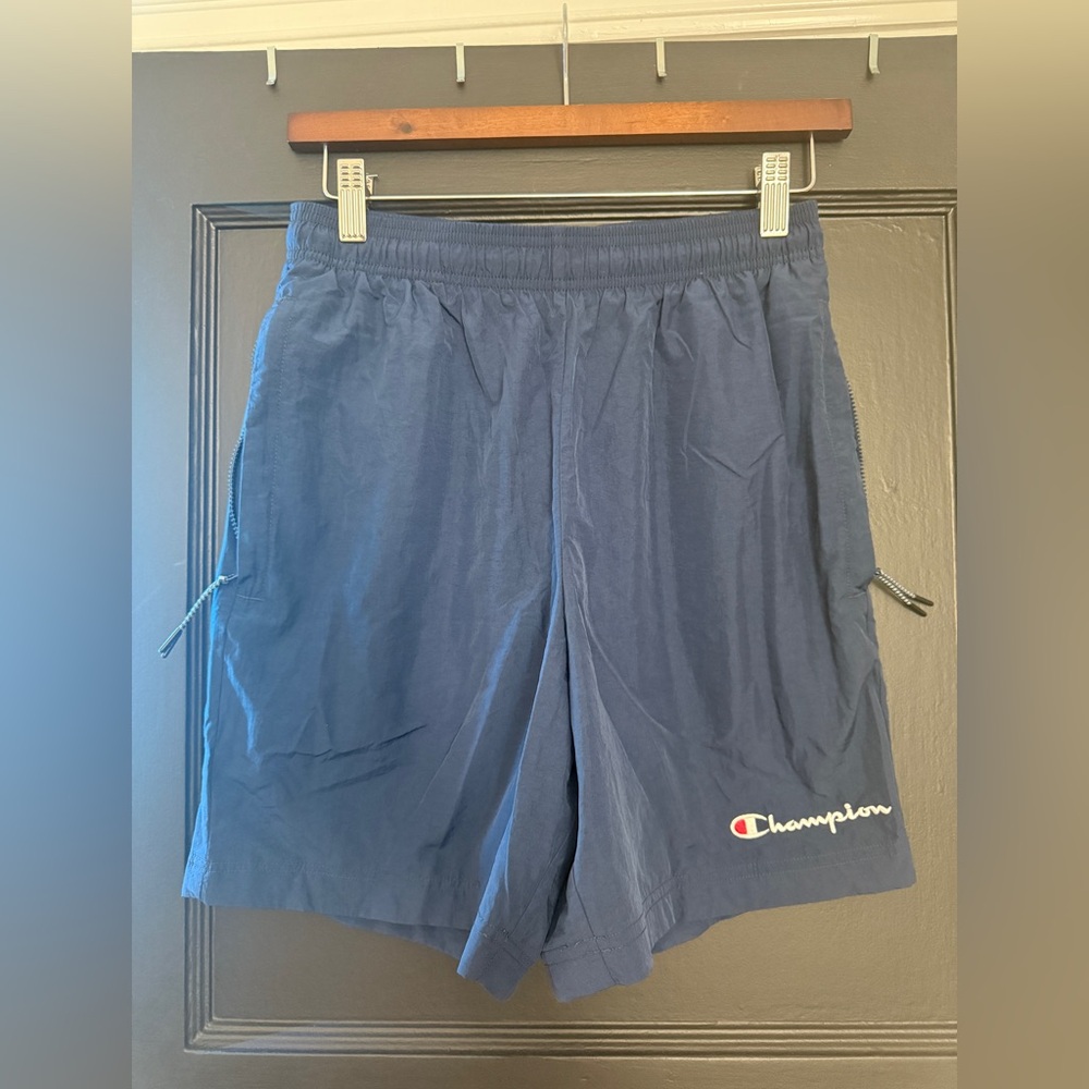 Men’s Champion Blue Athletic Shorts Size Small